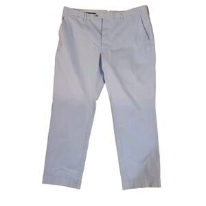 Euc HACKETT Sky Blue Sanderson Tailored Chino Pant 36R!